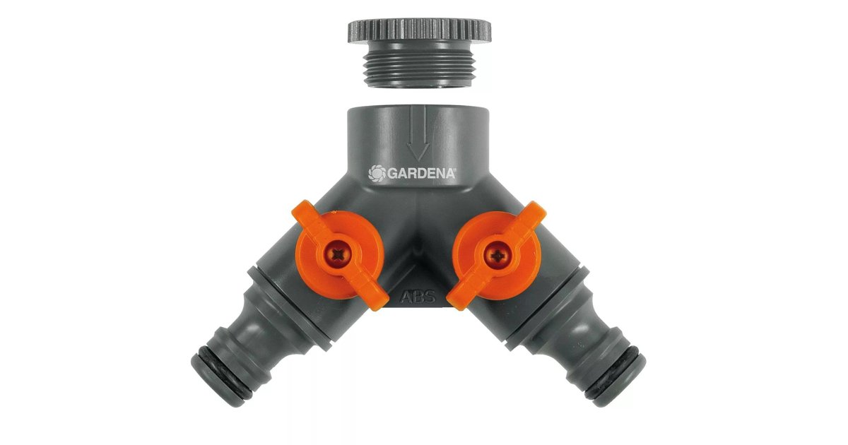 Dubbelkrankoppling Med Adapter