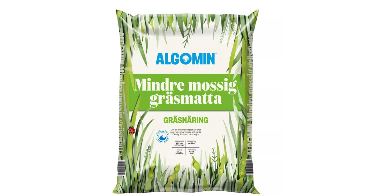 Gräsnäring Mindre Mossig Gräsmatta