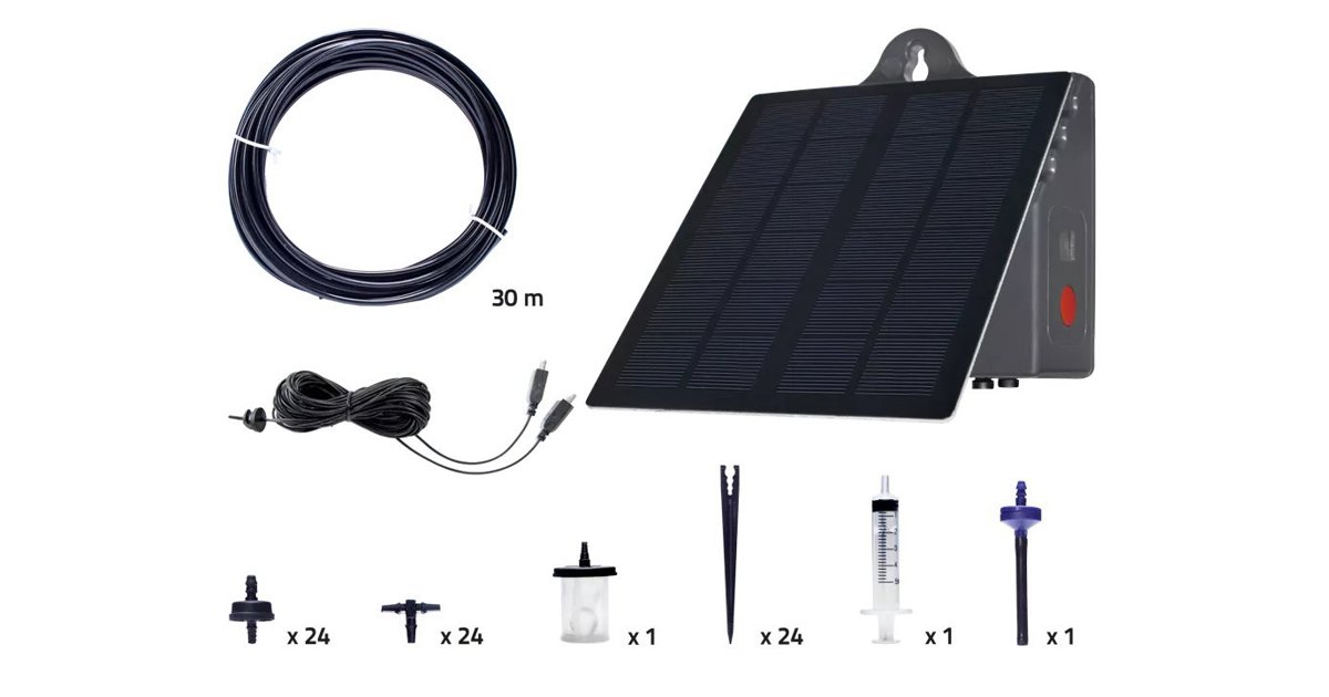 Droppbevattningssystem Ecoaqua S24