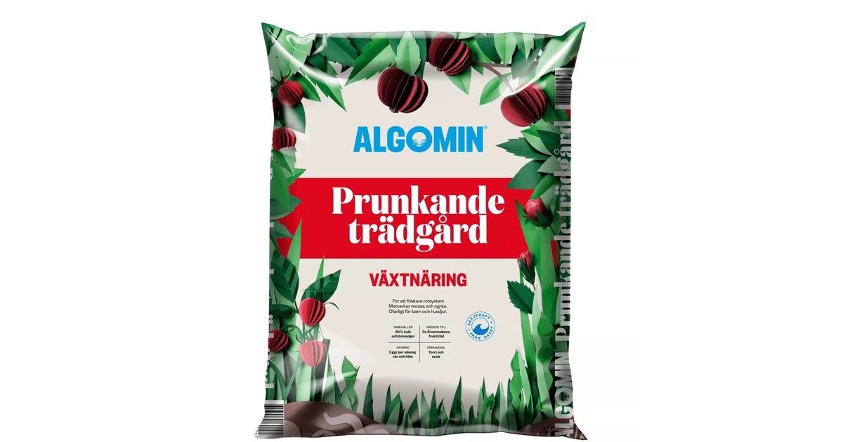 Trädgårdsnäring Prunkade Trädgård