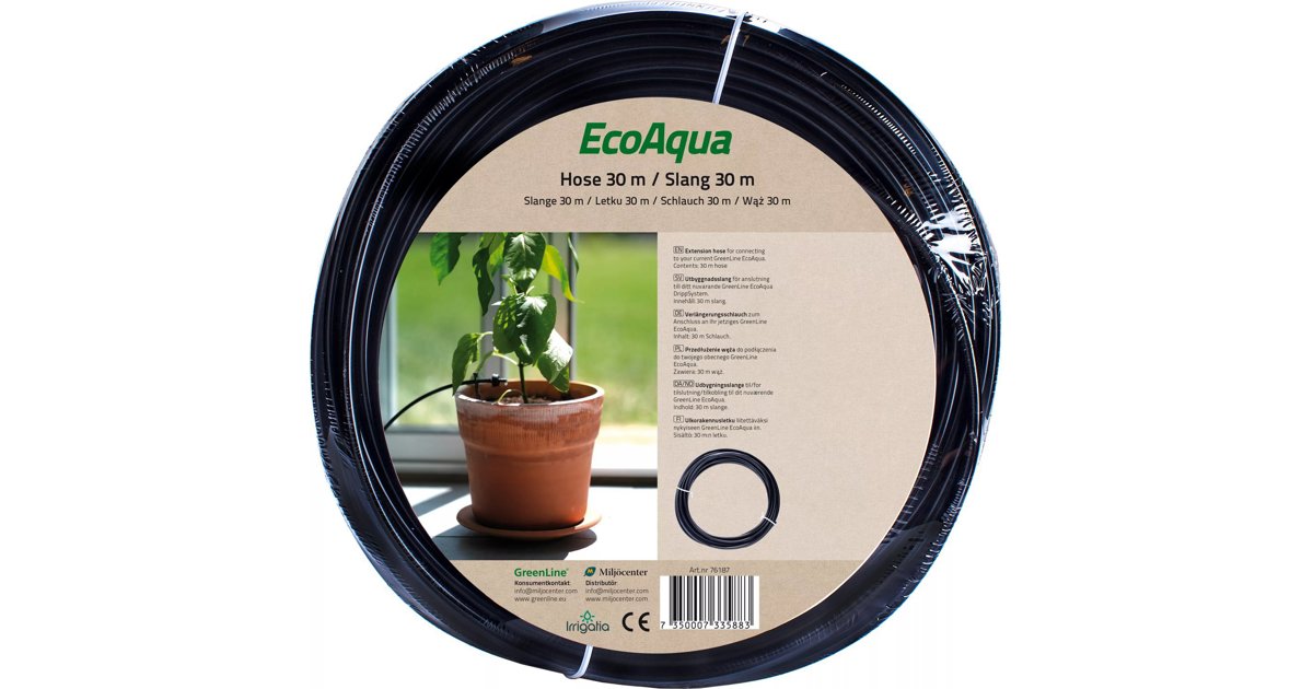 Utbyggnadsslang Ecoaqua Drippsystem
