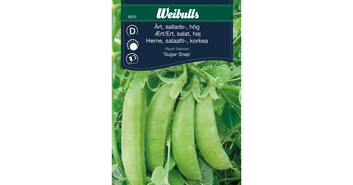 Salladsärt, Hög Sugar Snap