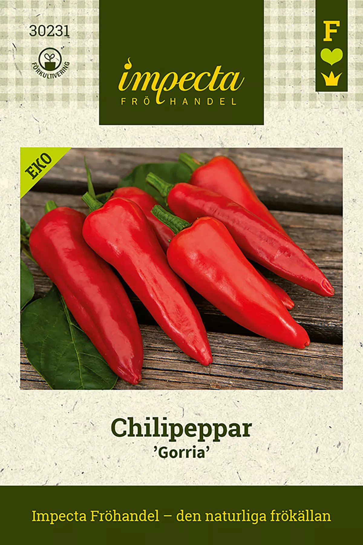 Produktbild på Chilipeppar 'Gorria'