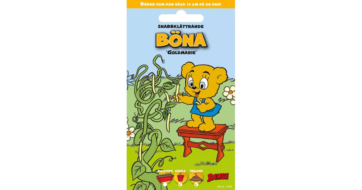 Bamsefrö Böna ’Goldmarie’