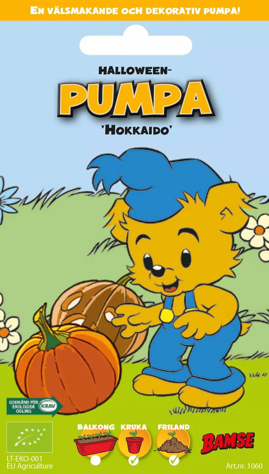 Bamsefrö Pumpa Hokkaido Orange’
