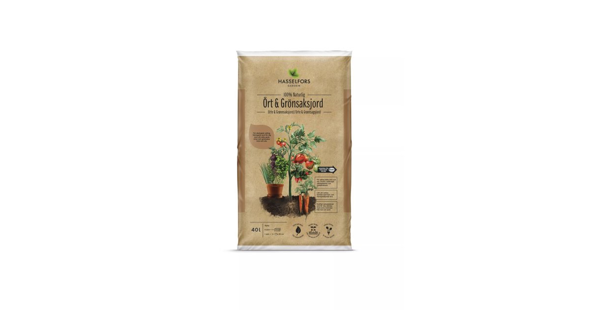 Hasselfors Ört- & Grönsaksjord