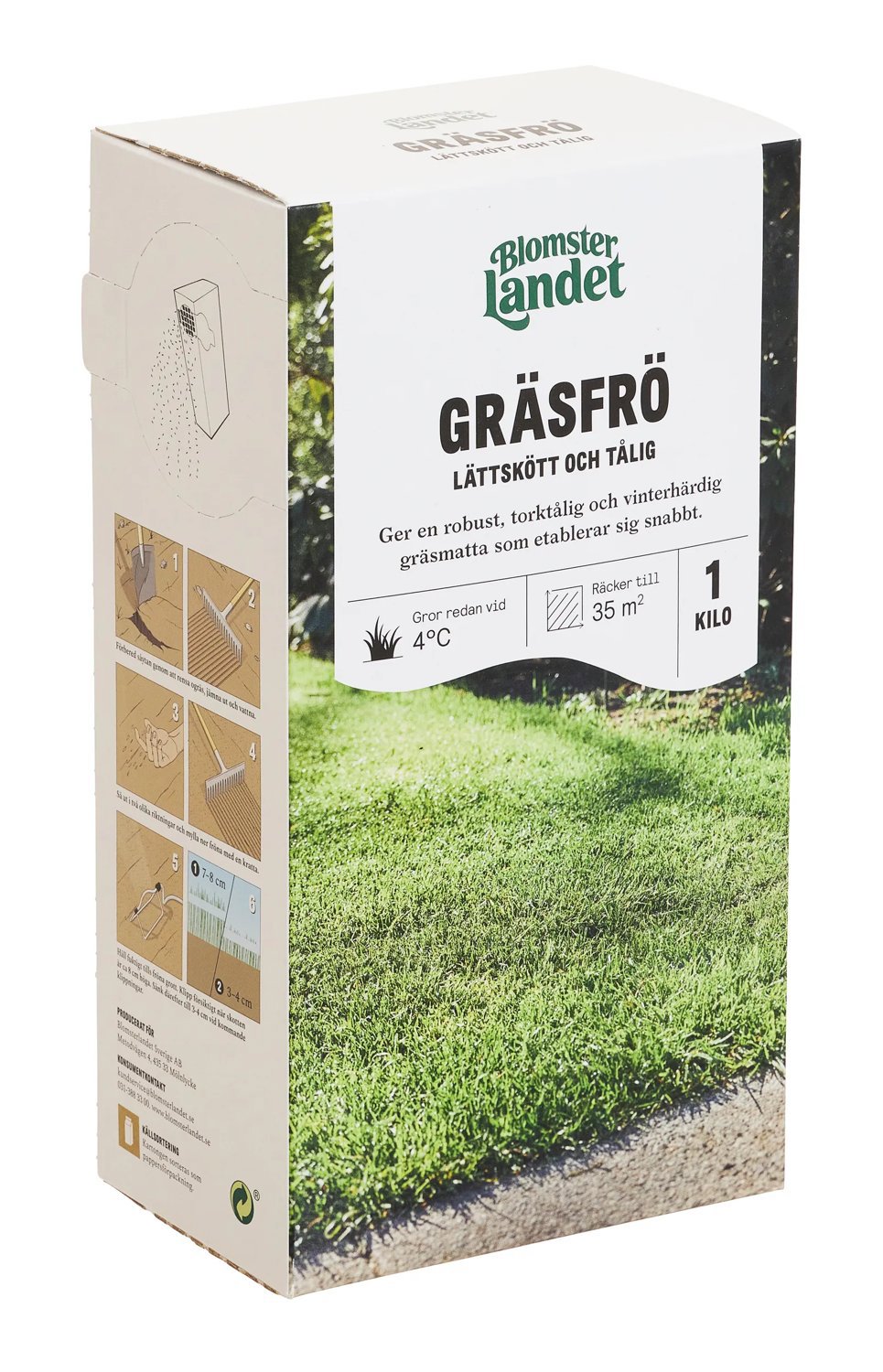 Produktbild på Gräsfrö Lättskött och tålig