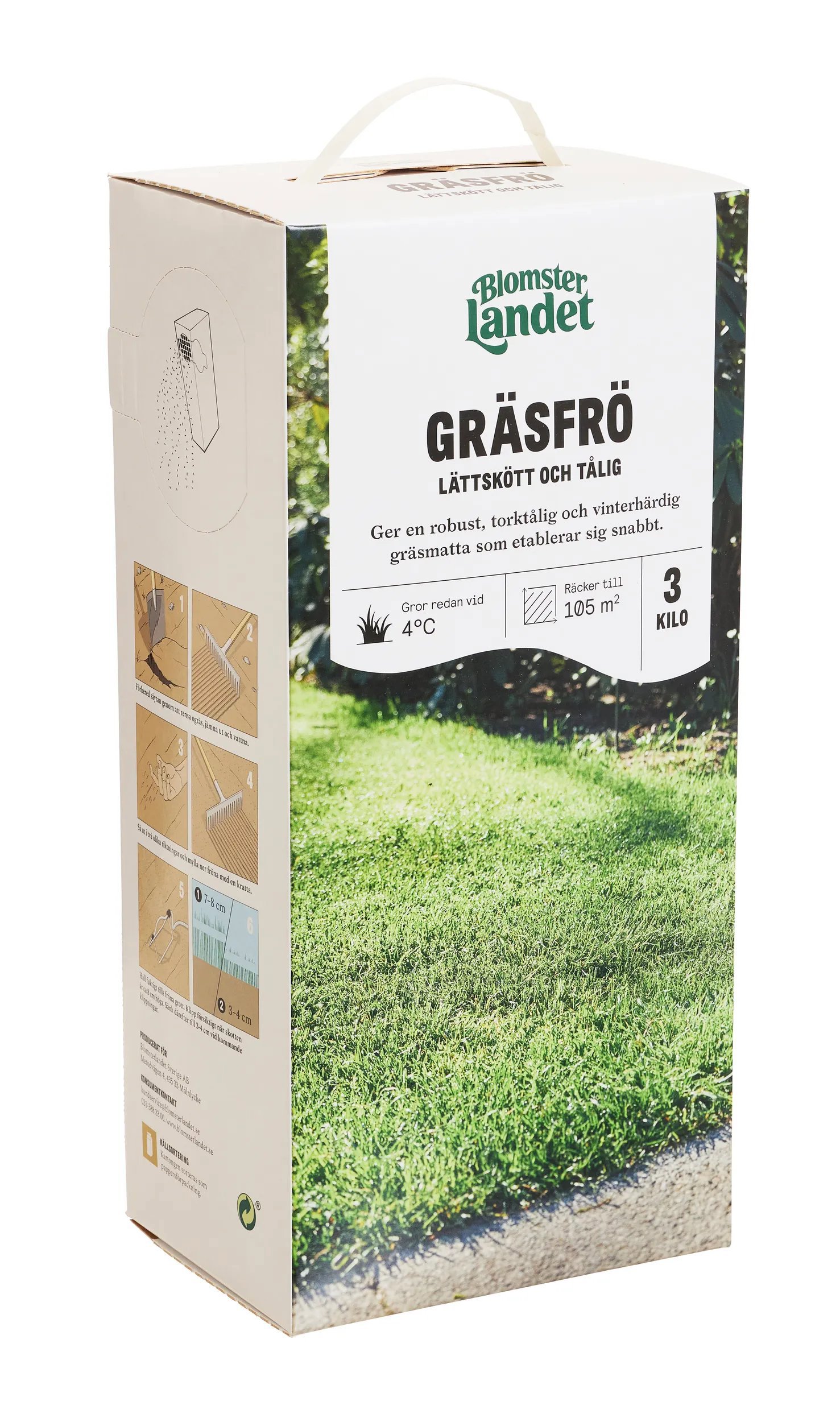 Produktbild på Gräsfrö Lättskött och tålig