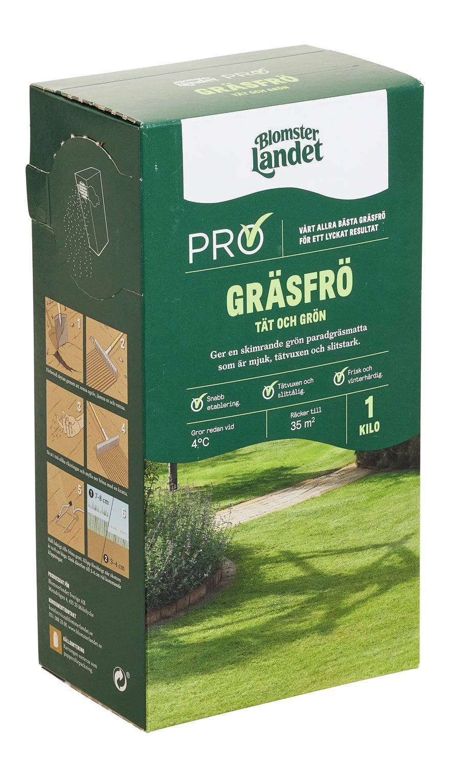 Produktbild på Gräsfrö Tät och grön