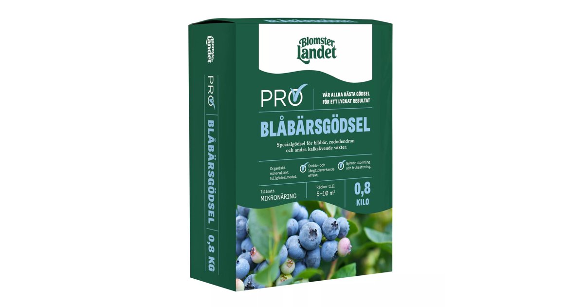 Blåbärsgödsel