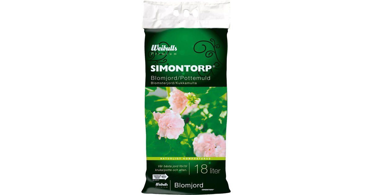 Simontorp Rausing Blomjord Simontorp 18 liter