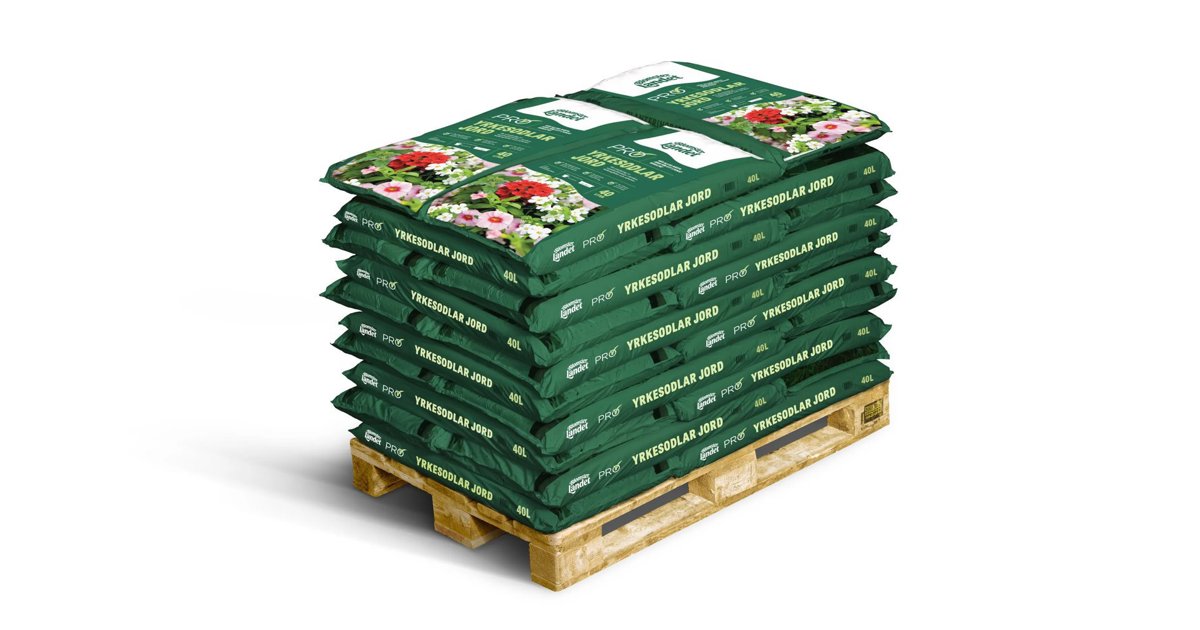 Yrkesodlarjord 40 L, 30 St