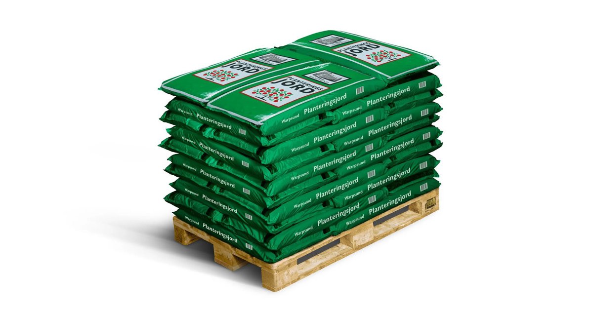 Planteringsjord Warpsund 40 L, 30 St