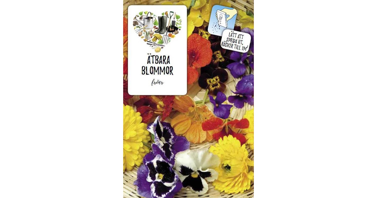 Fröblandning Ätbara Blommor