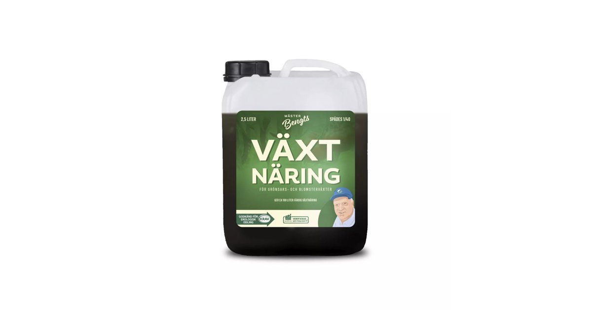 Växtnäring Mäster Bengt