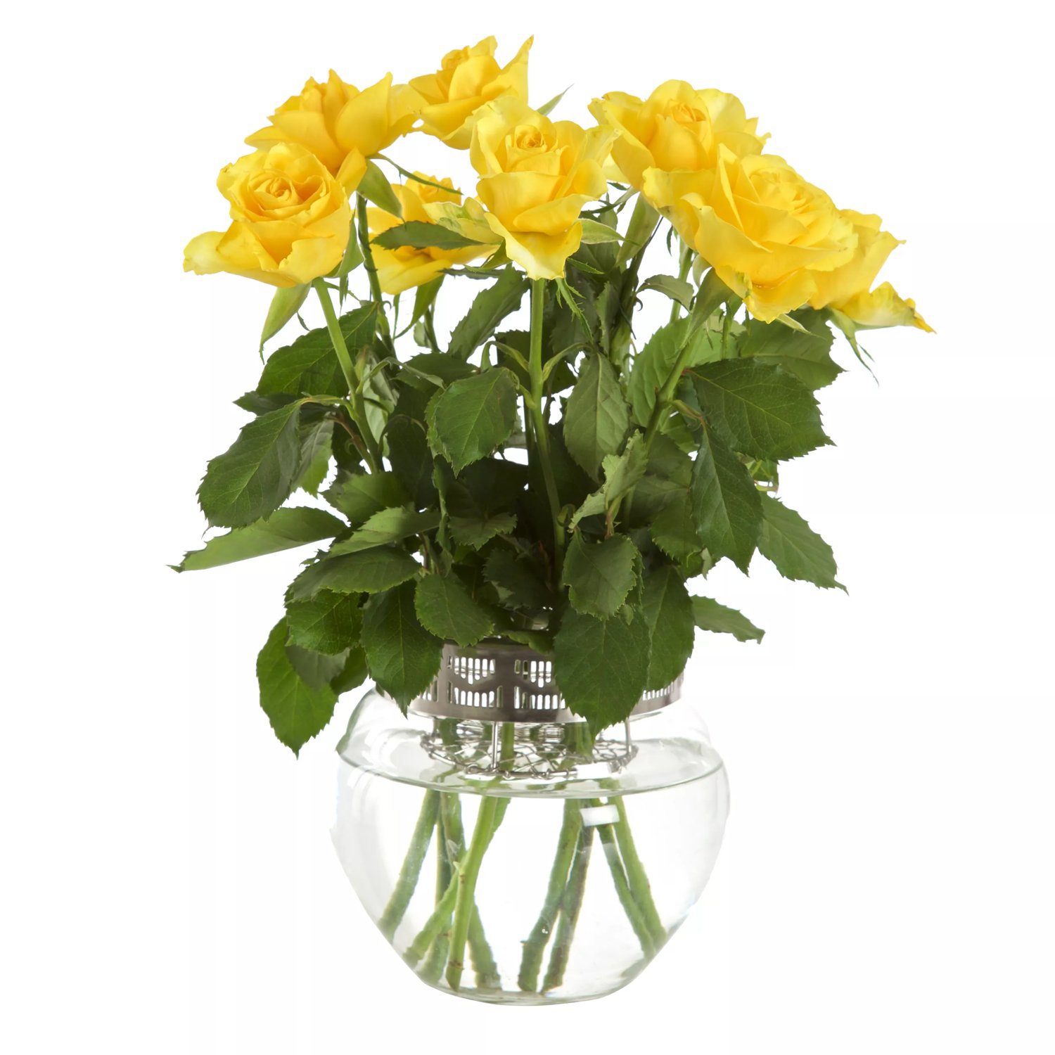 Rosor Gul 9 st Gul 40 cm
