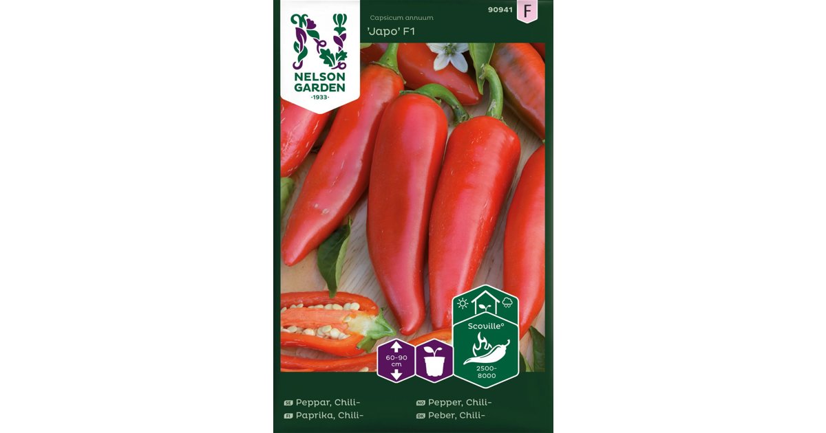 Chilipeppar Japo F1