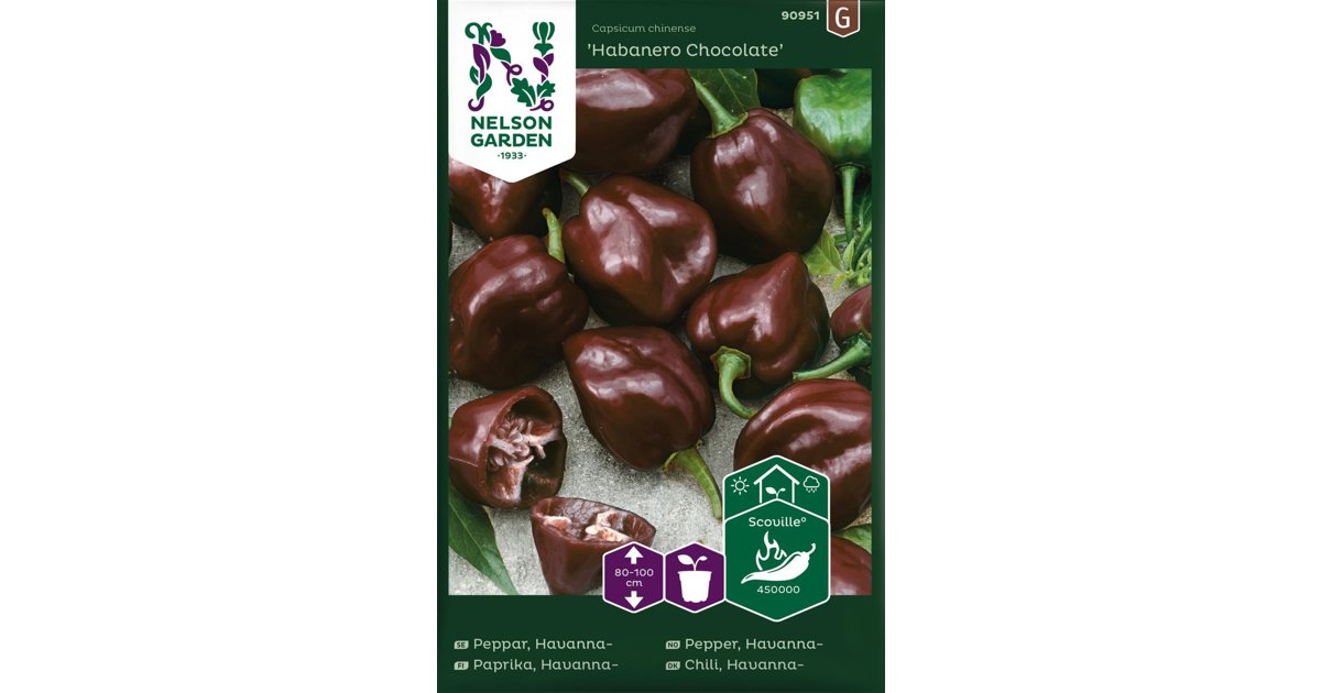 Havannapeppar Habanero Chocolate
