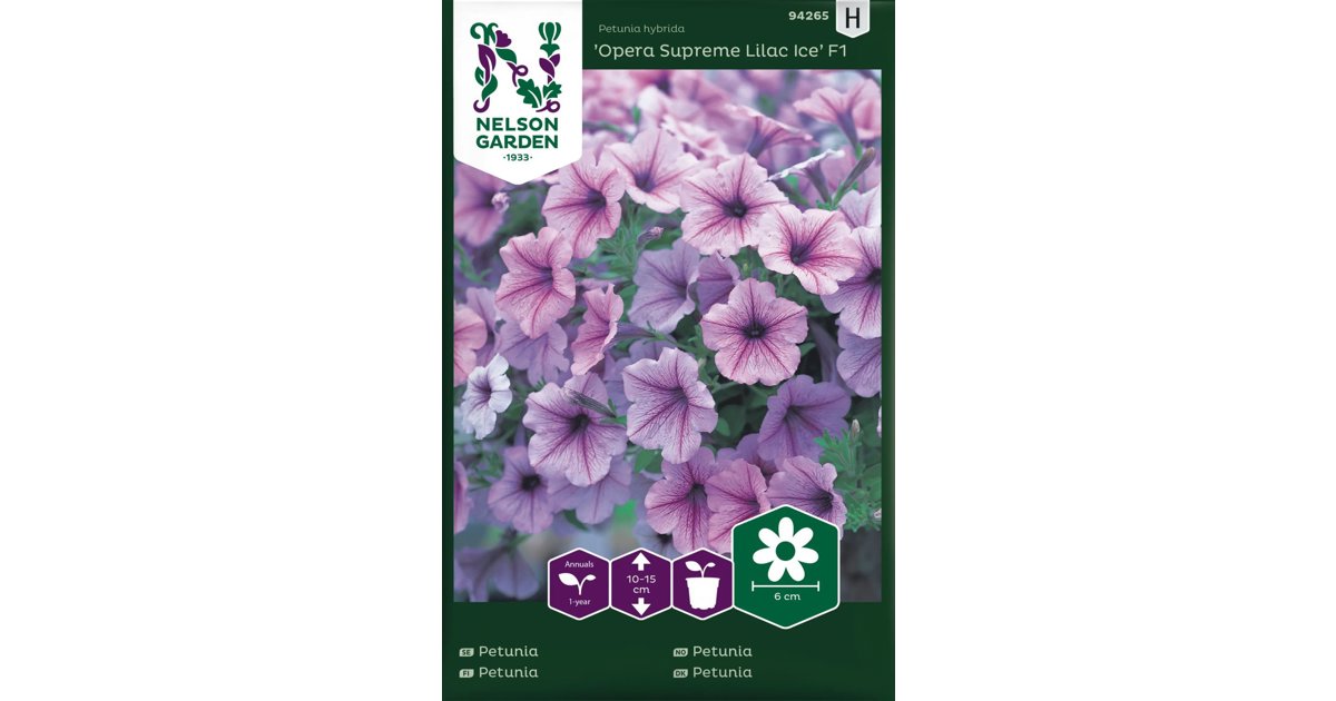 Petunia Opera Supreme Lilac Ice F1