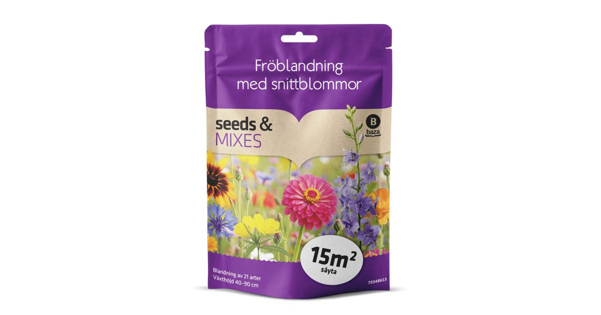 Fröblandning Med Snittblommor