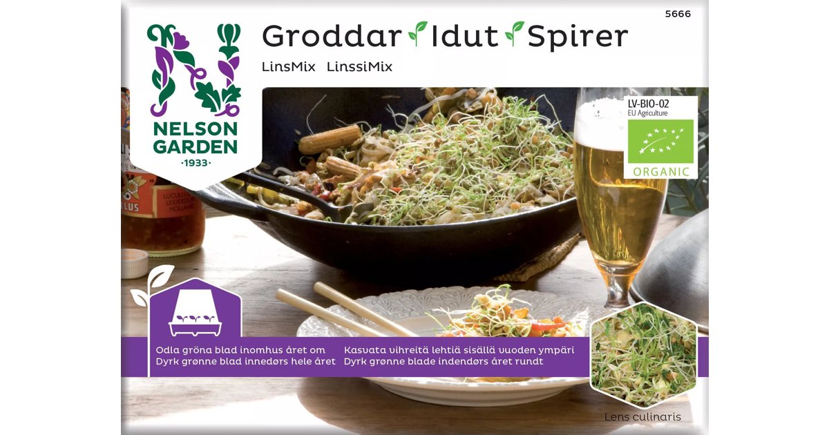 Groddar, Linsmix