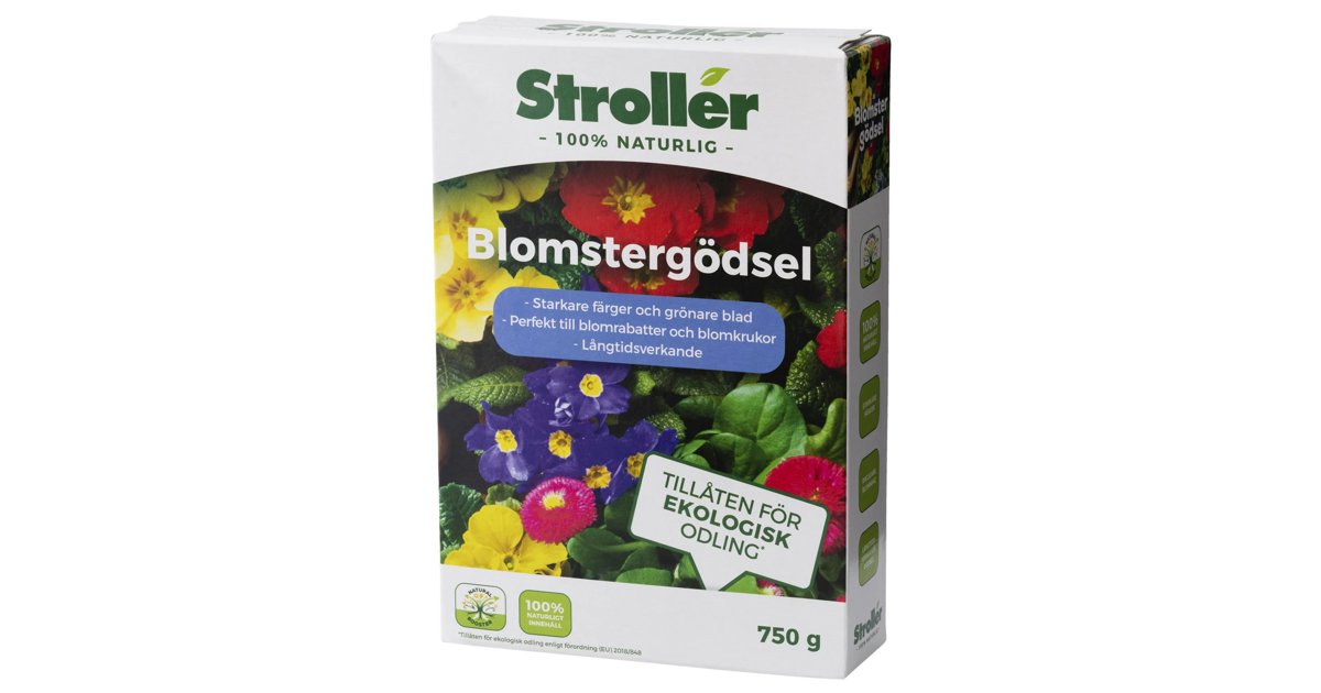 Blomstergödsel Stroller Natur
