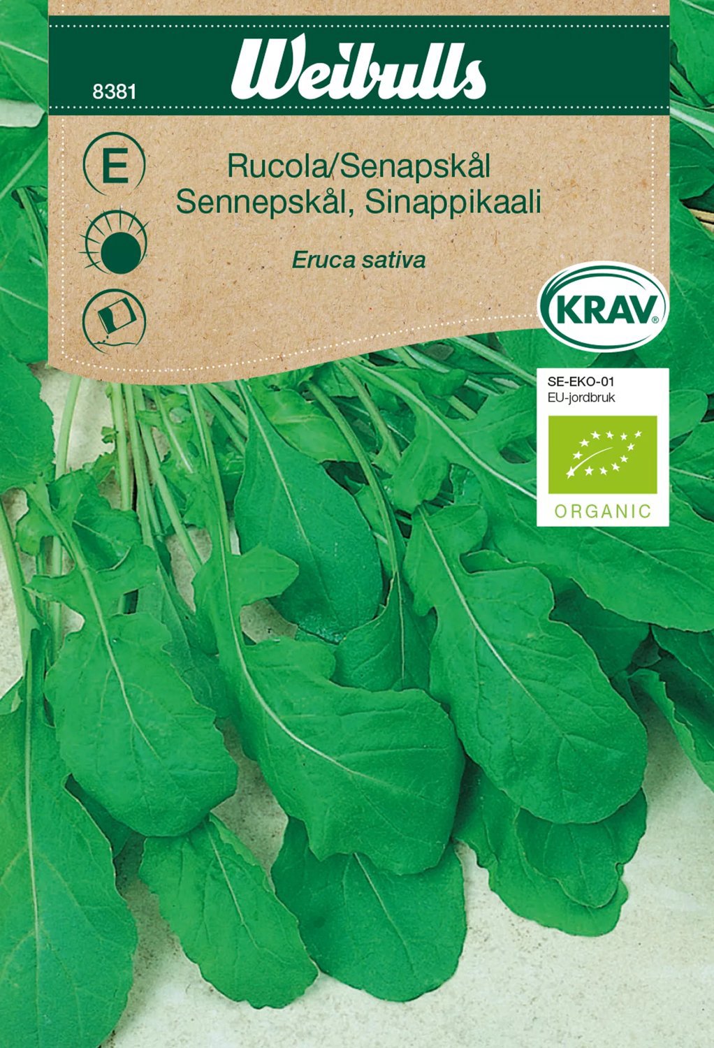 Rucola/Senapskål