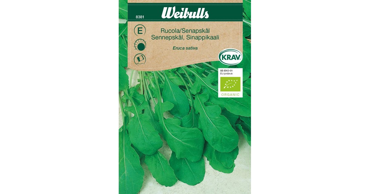 Rucola/Senapskål