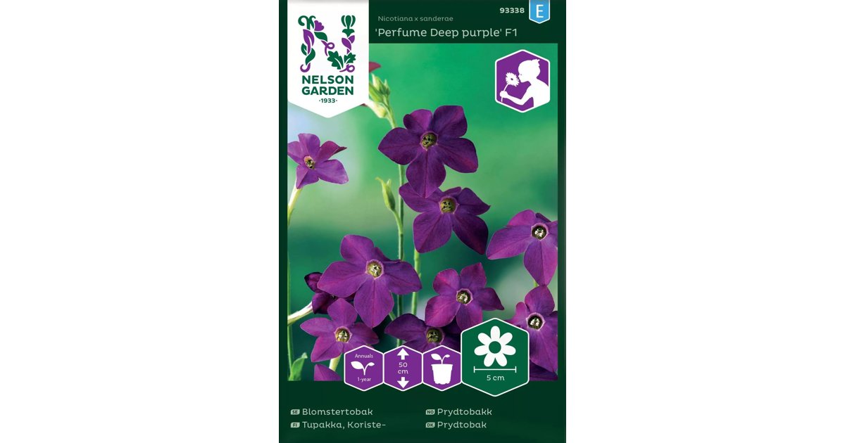 Blomstertobak Perfume Deep Purple F1