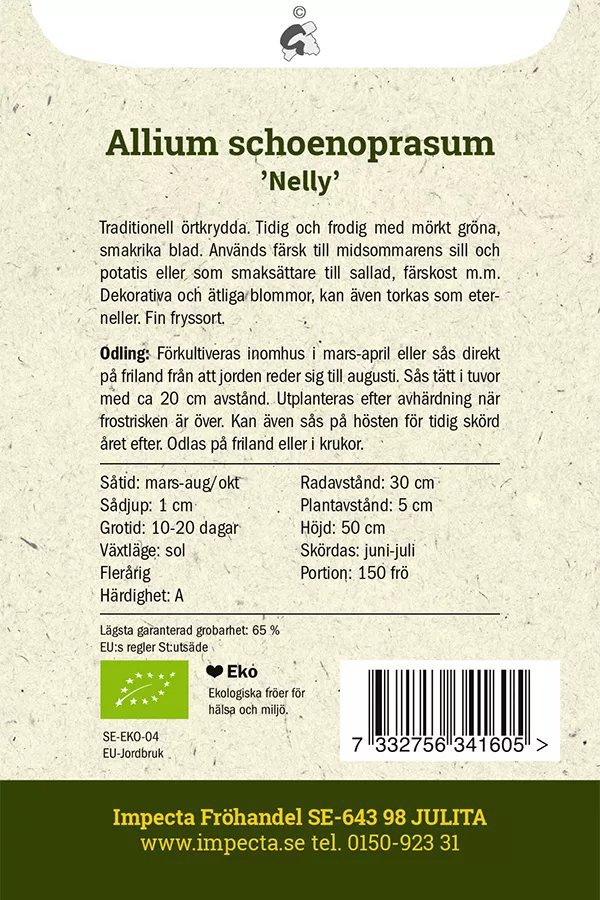Produktbild 2 på Gräslök 'Nelly'