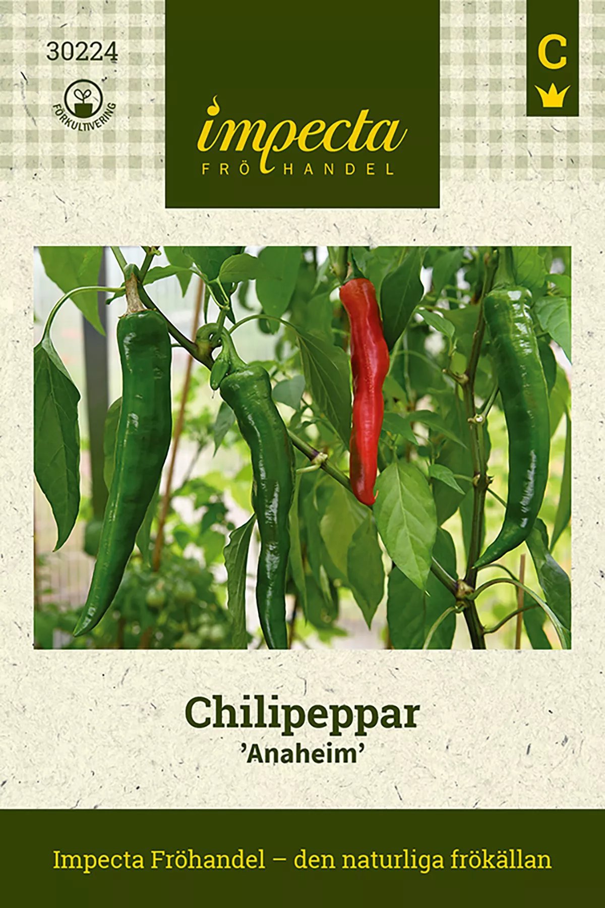 Produktbild på Chilipeppar 'Anaheim'