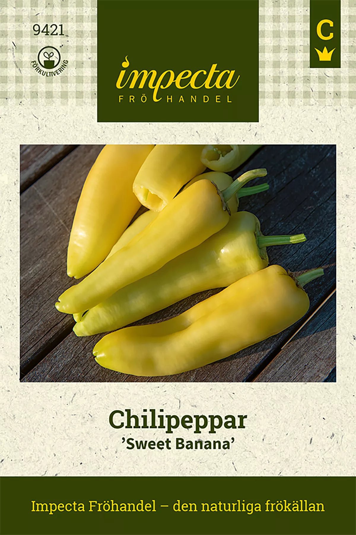 Produktbild på Chilipeppar 'Sweet Banana'