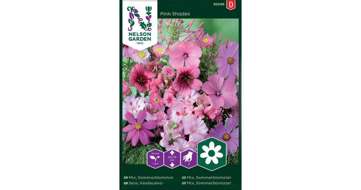 Sommarblommor Mix Pink Shades