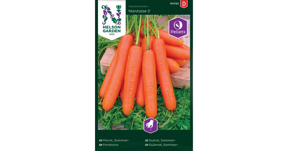 Sommarmorot Nantaise 2 Pellets