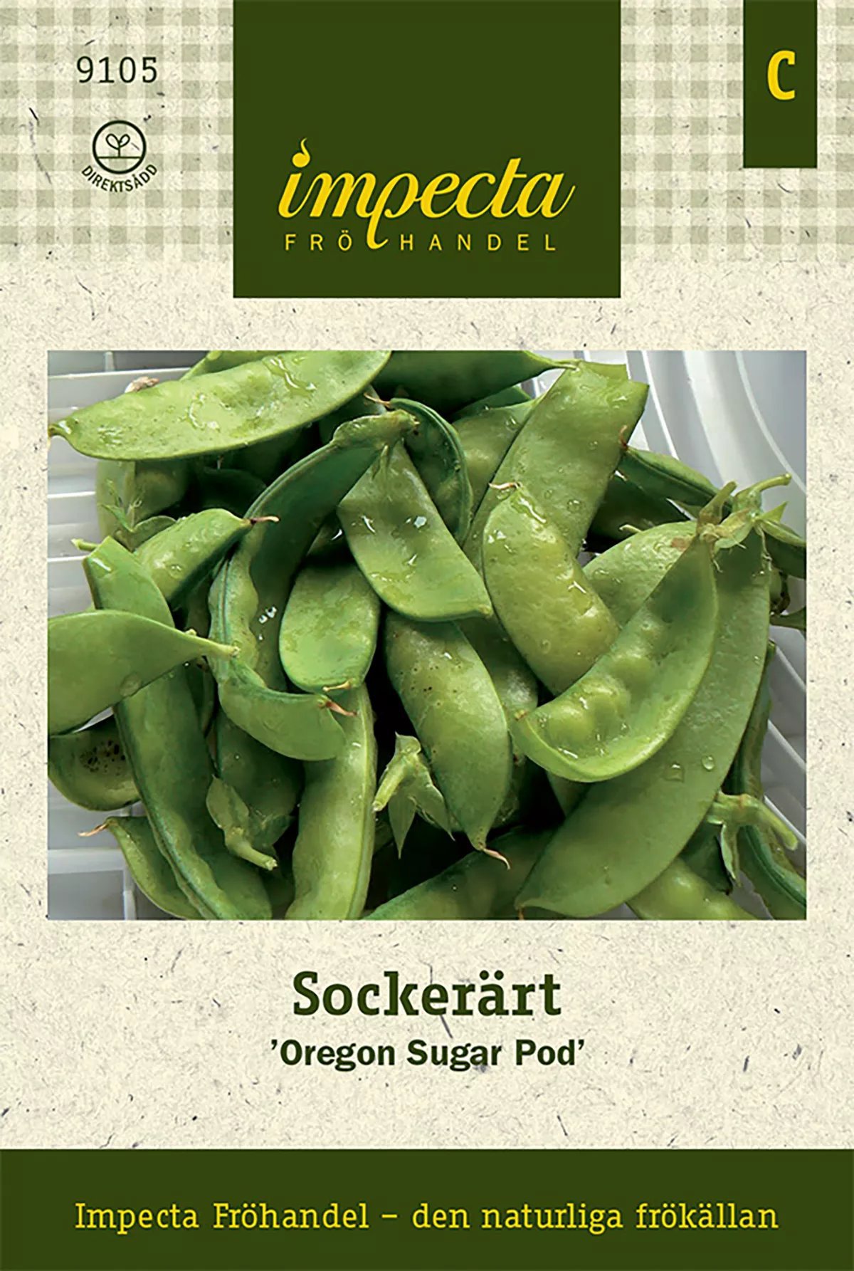 Sockerärt 'Oregon Sugar Pod' 50 st