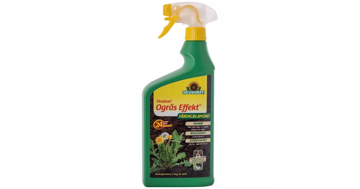 Ogräseffekt Spray