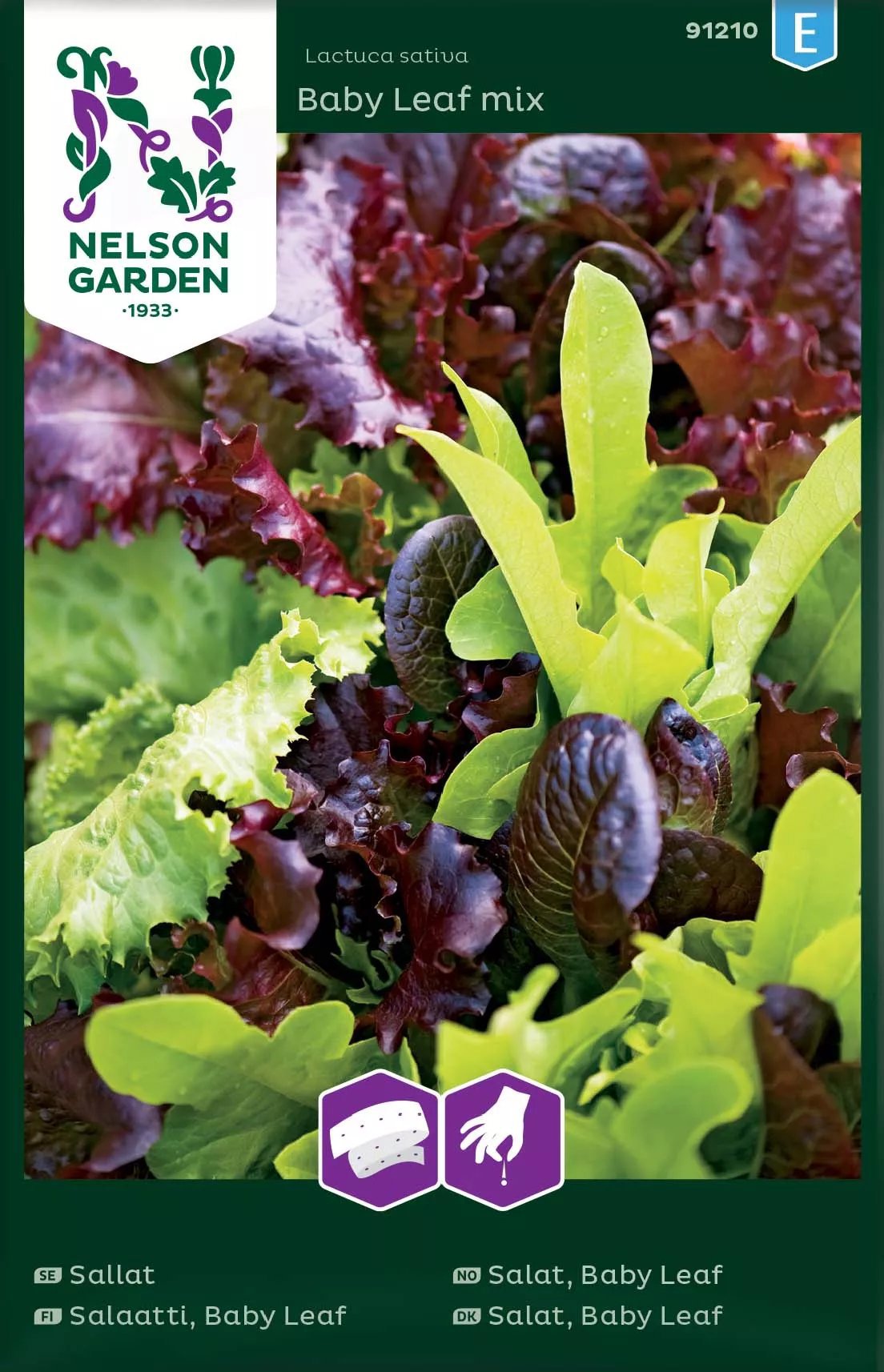 Sallat Baby Leaf Mix, Såband
