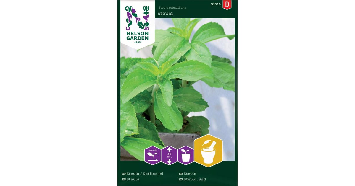 Stevia / Sötflockel Stevia