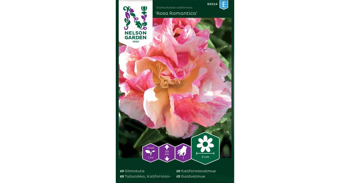 Sömntuta Rosa Romantica