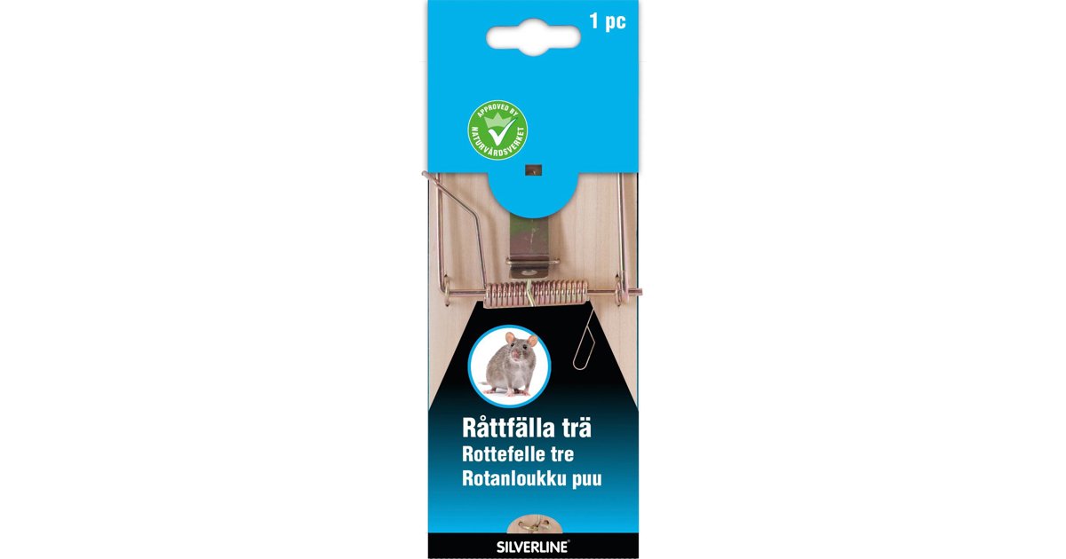 Råttfälla Trä